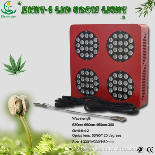 China New Innovative Product Hydroponic Systems LED Grow Light Znet4 200W for Medical Plants